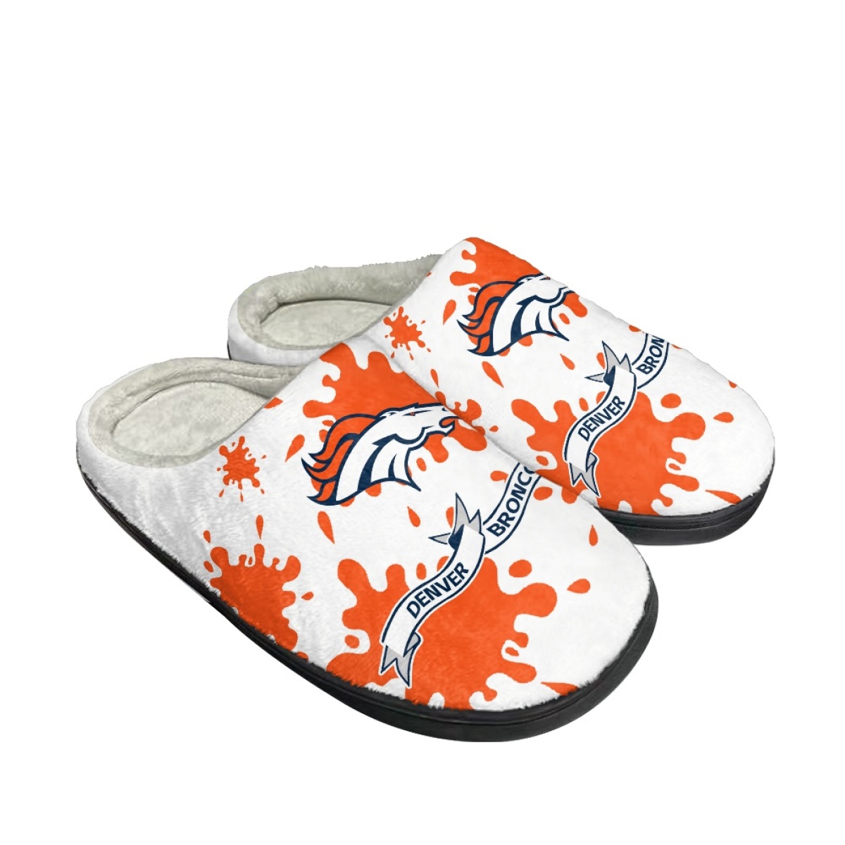 Men's Denver Broncos Slippers/Shoes 005 Men's Denver Broncos Slippers/Shoes 005
