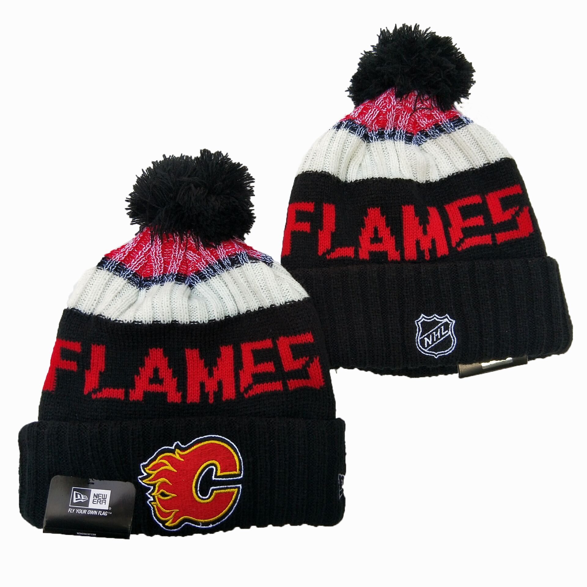 Calgary Flames 2025 Knit Hats 002