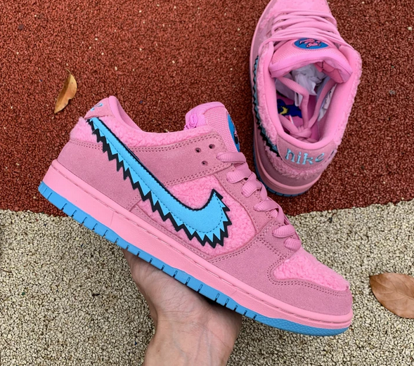 Men's Dunk Low SB Grateful Dead Pink Shoes 006