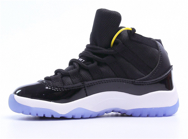 Youth Running Weapon Air Jordan 11 Black Shoes 010