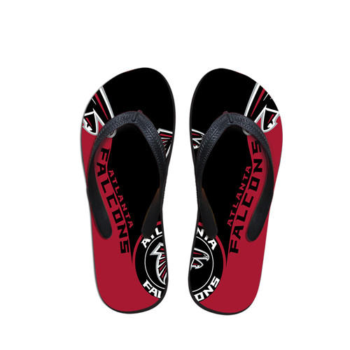 All Sizes Atlanta Falcons Flip Flops 001 All Sizes Atlanta Falcons Flip Flops 001