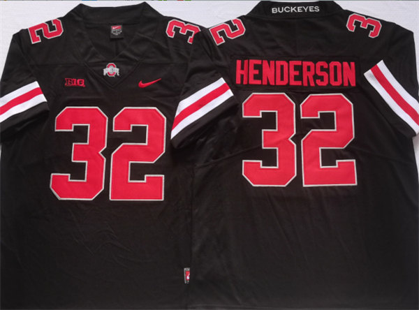 Youth LSU Tigers #32 HENDERSON Black Stitched Jersey