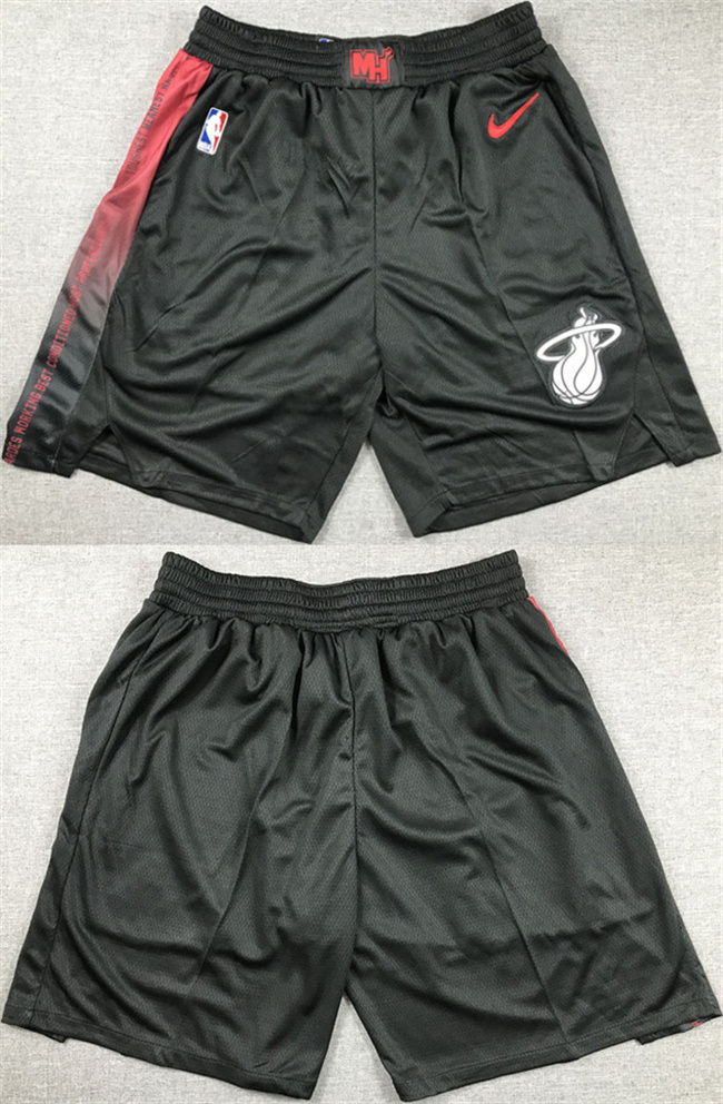Men's Miami Heat Black Shorts (Run Small) Men's Miami Heat Black Shorts (Run Small)