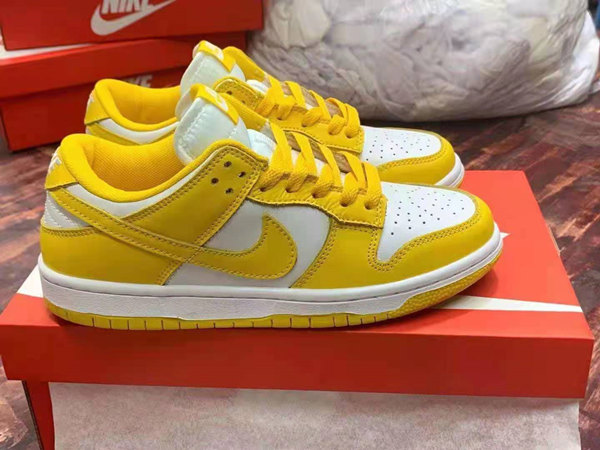 Men's Dunk Low Yellow Shoes 0220 Men's Dunk Low Yellow Shoes 0220