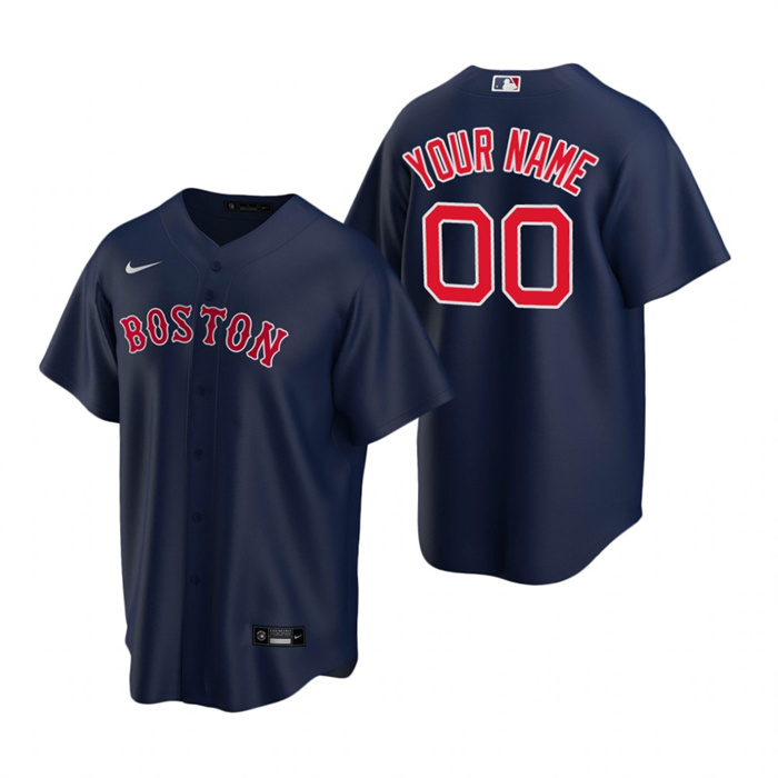 Youth Boston Red Sox Active Player Custom Navy Cool Base Stitched Baseball Jersey Youth Boston Red Sox Active Player Custom Navy Cool Base Stitched Baseball Jersey