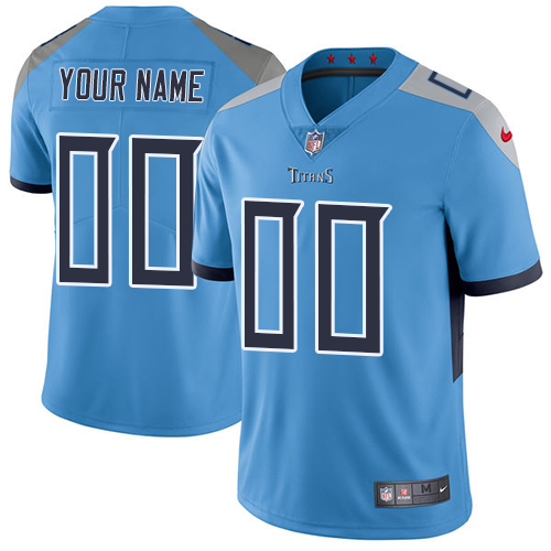 Toddlers Tennessee Titans ACTIVE PLAYER Custom Blue Vapor Untouchable Limited Stitched Football Jersey Toddlers Tennessee Titans ACTIVE PLAYER Custom Blue Vapor Untouchable Limited Stitched Football Jersey